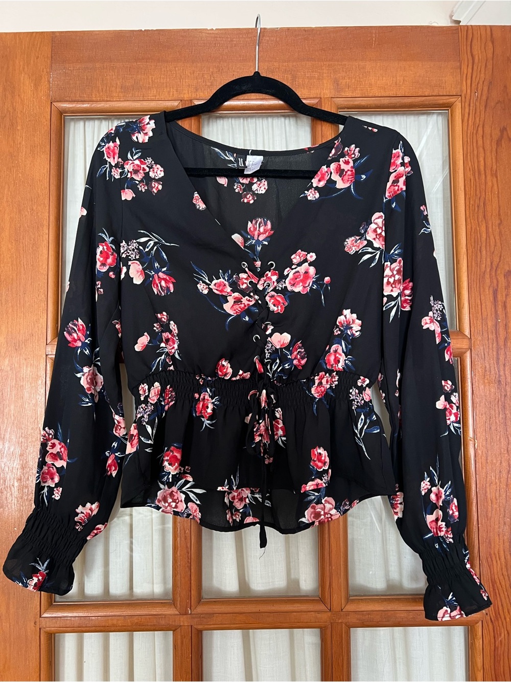 Flowy Spring Floral Top